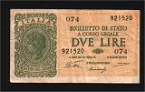 2 Lire Luogotenenza 1944 1